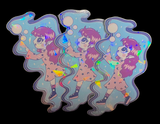 Shiro Sticker! (Holographic)